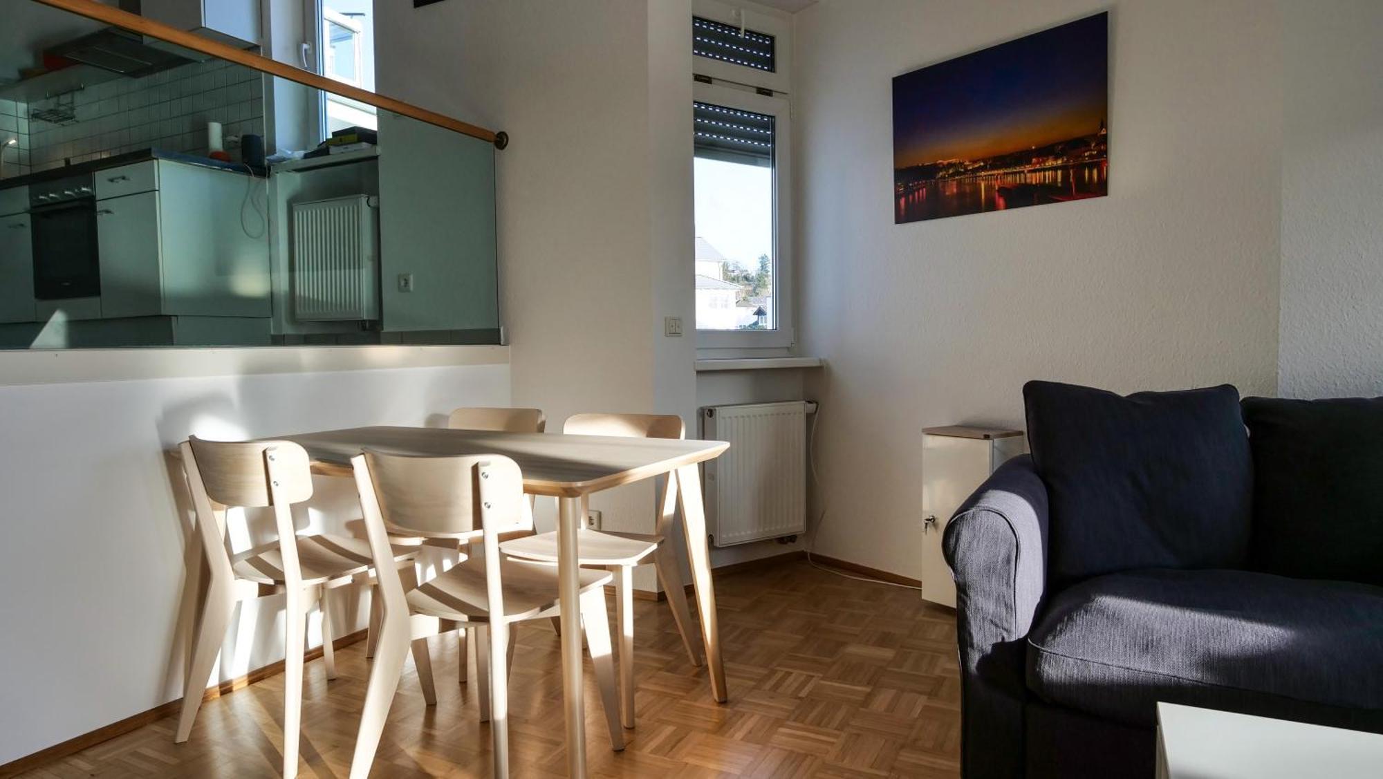 Ferienwohnung Rhein-Panorama Лахщайн Екстериор снимка