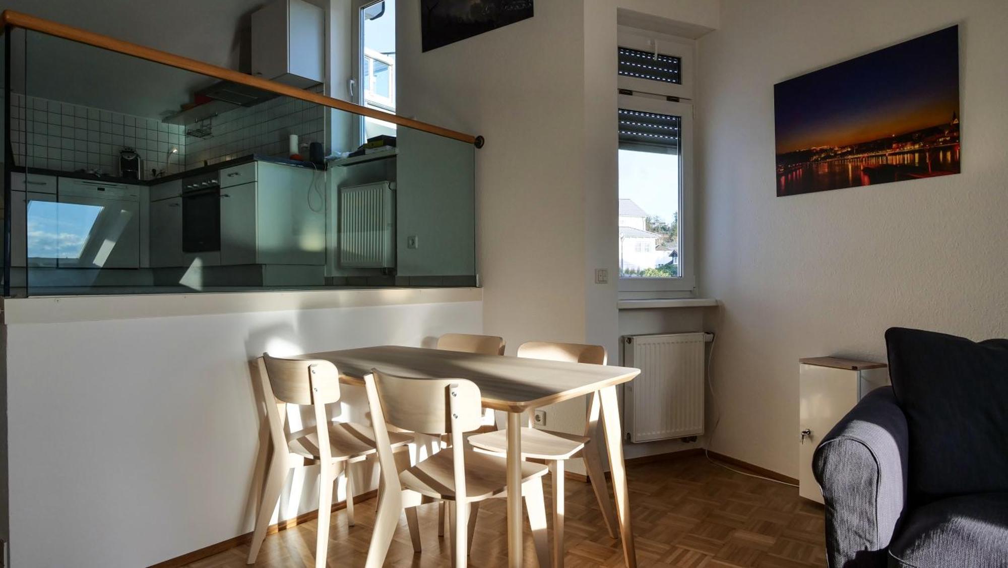 Ferienwohnung Rhein-Panorama Лахщайн Екстериор снимка